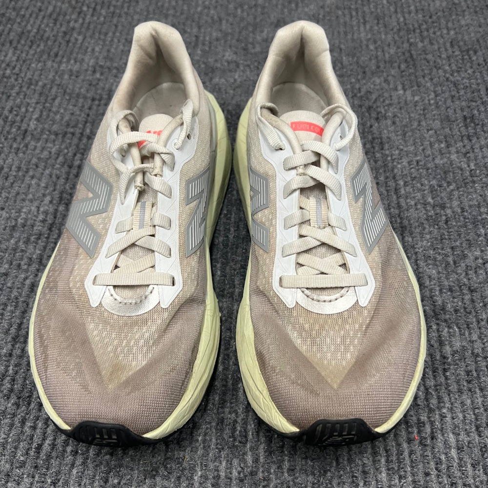 New Balance FuelCell Rebel v5 Womens 8 Running Shoes Angora tan grey Men's 6.5 - Picture 3 of 8